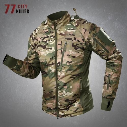 Camouflage Jacket Men Waterproof Breathable Warm Wearable Tactical Coats Male Outdoor Mountaineer Biking Military Mens Jackets