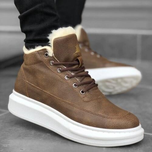 Winter New Ankle Boots Men boots Mens Winter Shoes Fur Boot Plush Warm Fashion Snow Boots Winter Sneakers Shoes Winter boots