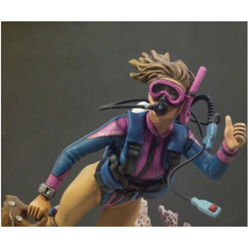 1/22 Resin Figure Building Kit Diving