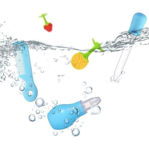 Baby care kit Baby fruit tooth gum nasal aspirator medicine feeder combination multi-piece suit
