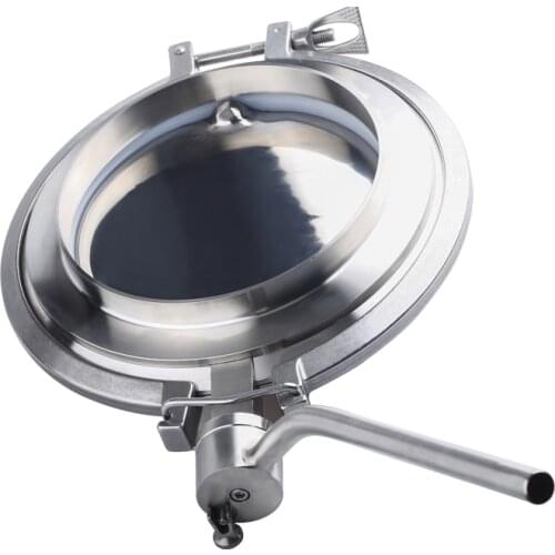 Powder Butterfly Valve SUS304 Hygienic Manual Stainless Steel Pneumatic Powder Butterfly Valve Tank Bottom Discharge Valve