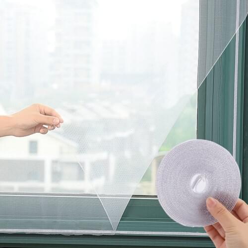 3 Pack Window Insect Screen Mesh Fly Bug Mosquito Net Protector Window Insect Screens With Self-Adhesive Tape Dropshipping