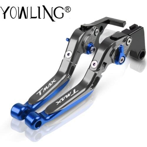 For YAMAHA TMAX560 TECH MAX TMAX T-MAX ABS DX 560 2019 2020 2021 Motorcycle Folding Extendable Brake Clutch Levers XP Scooter