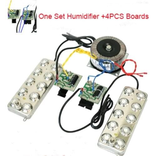 Air Humidifier Ultrasonic Industrial Humidifier Mist/Fog Maker Atomizer Ultrasonic Nebulizer With 4pcs Boards