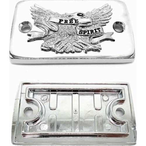 For Suzuki Intruder 1400 1500 Boulevard S83 C90 Motorcycle Eagle Cut Front Brake Master Cylinder Reservoir Cover Cap Protector