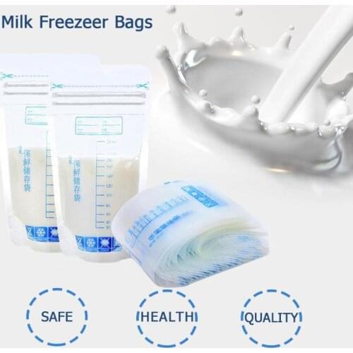 10pcs 250ml Baby Food Storage Mommy Milk Freezer Fresh-keeping BPA Free Disposable Baby Safety Feeding Storage Breast Milk Bags