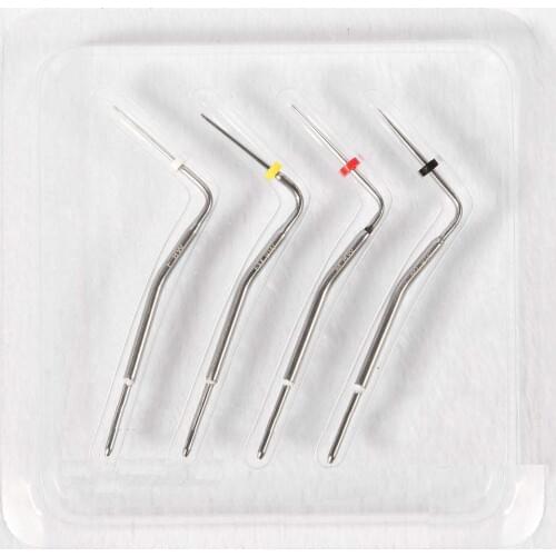 4 Color Dental Pen Heated Tip Needles For Endodontic Root Obturation Endo Wireless Gutta Percha System