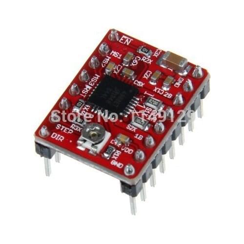 4pcs/lot High Quality! Geeetech A4988 DMOS Microstepper Driver Carrier Board or Breakout Board for 3D printer