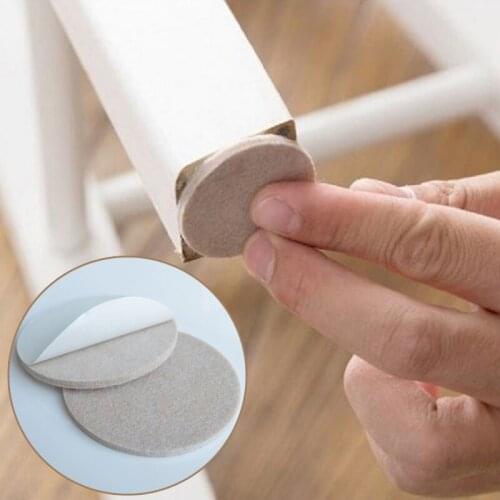 8/16/24pcs/lot Chair Leg Pads Floor Protectors for Furniture Legs Table leg Covers Round Bottom Anti-Slip Pads