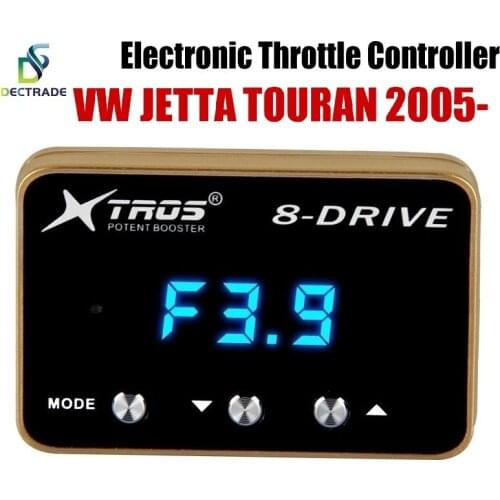 Dectrade Car Electronic Throttle Controller Racing Accelerator Potent Booster For Volkswagen VW Jetta Touran 2005- Tuning Parts