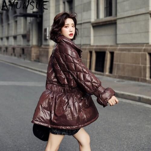 AYUNSUE Womens Down Jacket 2021 Warm 90% White Duck Down Jackets Korean Coat Female Autumn Winter Parkas Woman Mujeres Abrigos