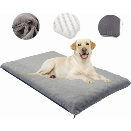 Large Dog Bed Mat Orthopedic Memory Foam Dog house Removable Washable luxury dog sofa bed For Small Medium Large Pet Supplies
