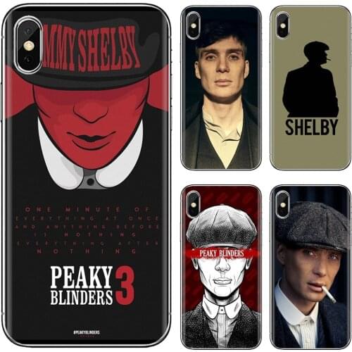 Blinders-Flexible-C-Tommy-Shelby-Peaky Housing For Xiaomi mi Redmi Note 3 4 4X 5 6 7 8 8t 9 9s 9t 10 pro lite