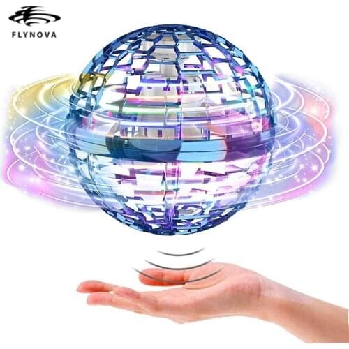 Original Flynova Drone Pro Boomerang Fly Ball Spinner Fidget Toys Flyorb Flying Hand Operated Kids Children Adult Dropshiping