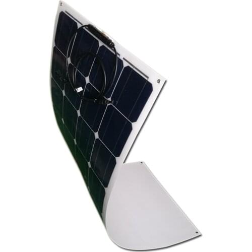 Flexible Solar Panel 25w 12v 4 PCs Zonnepanelen 100 watt 48 volt Solar Battery Charger Caravan Car Camping Motorhome RV Boat