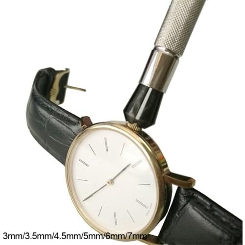 Watch Crown Tool 3mm 3.5mm 4.5mm 5mm 6mm 7mm Assort Size Watch Crown Removal Tools Watch Tools for watchmaker