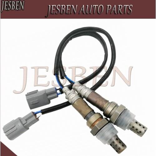 JESBEN 2PCS 89465-53080 & 89465-53060 O2 Oxygen Sensor for 1998-2005 Toyota Altezza Gita SXE10 2.0L 8946553060 8946553080