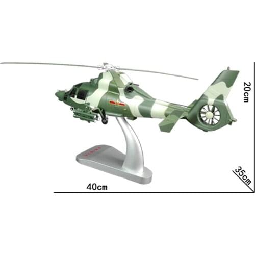 Diecast Helicopter 1:32 Chinese WZ-9 Aircraft Plastic Plane Model with Metal