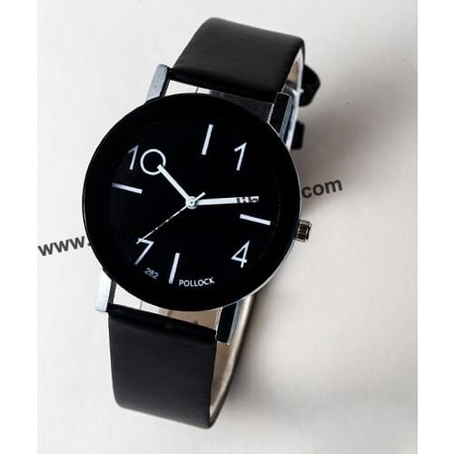 Wholesale Four Number Watches Thin Leather Cute Quartz Watch Men Women Fashion Dress Bracelet Wrist Watch sb18091004