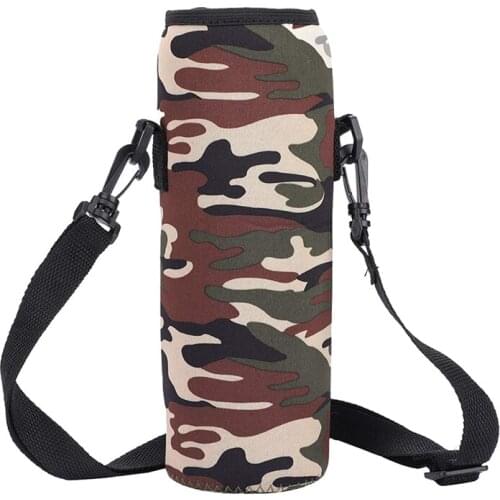 New-Water Bottle Bag Pouch Cover Lightweight Sports Water Bottle Thermal Holder Bag Scale Resistant Case Cover Sleeve