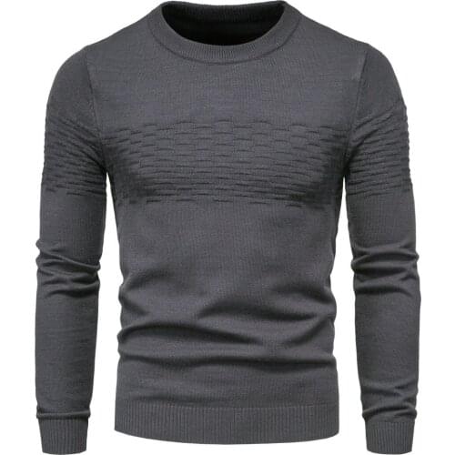 New Arrival Fashion Mens Sweaters with Pullovers and Round Necks Men Sweater