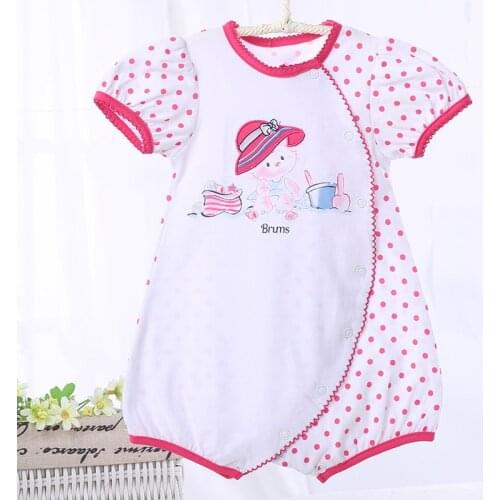 Baby girls clothes baby bodysuit kids clothes short sleeves body suit for summer children clothing pyjamas baby jumpsuit
