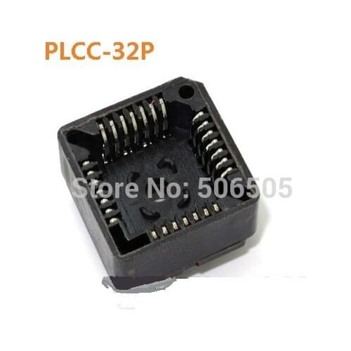 PLCC 32 IC socket DIP 32 DIP-32Pins seat microcontroller socket 10pcs/lot