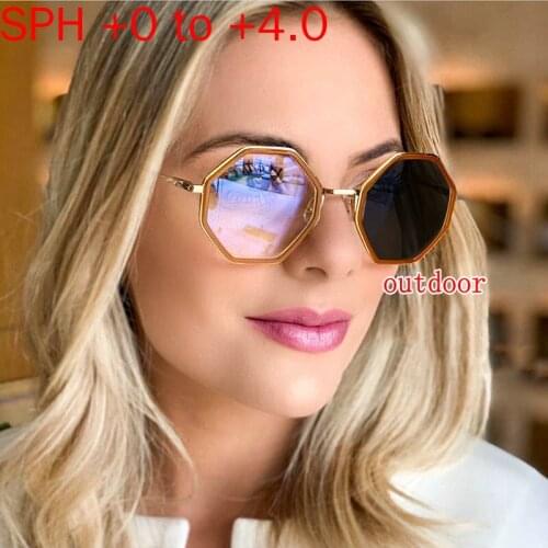 Transition Sun Photochromic Reading Glasses Women Ultra Light Female Cat Progressive Multi Focus Presbyopia Eyewear for Men NX