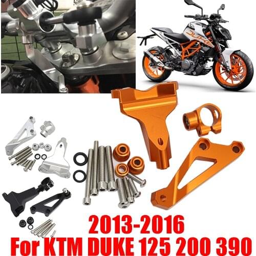 Motorcycle Steering Stabilizer Damper Mounting Bracket Support Holder For KTM DUKE 125 200 390 DUKE DUKE390 DUKE200 2013-2018