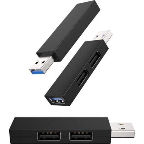 USB 3.0 HUB Adapter Extender Mini Splitter 3 Ports for PC Laptop Macbook Mobile Phone High Speed U Disk Card Reader HD