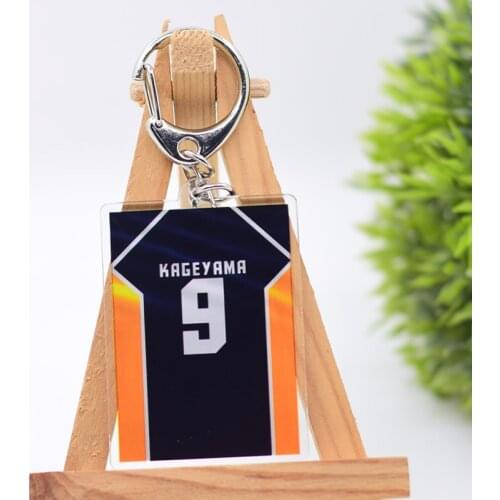 WL0952 Haikyuu!! Keychain Acrylic Cartoon Keyring Accessories