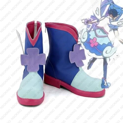 Yu-Gi-Oh! VRAINS Blue Angels Cosplay Shoes Anime Boots