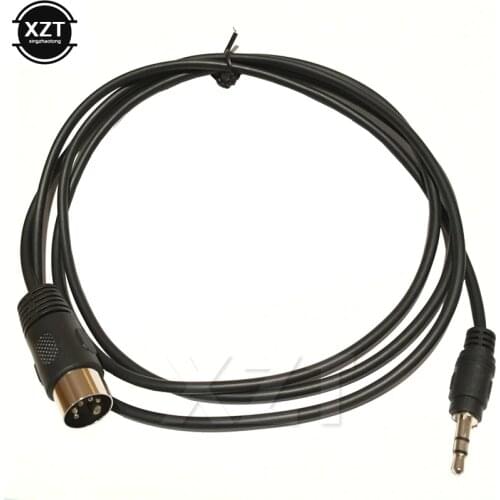 Hot sale Audio Extension Line Din 5 Pin Din MIDI Male Plug To 3.5mm Male Stereo Jack Audio Extension Cable of 0.5m/1.5M/ 3M