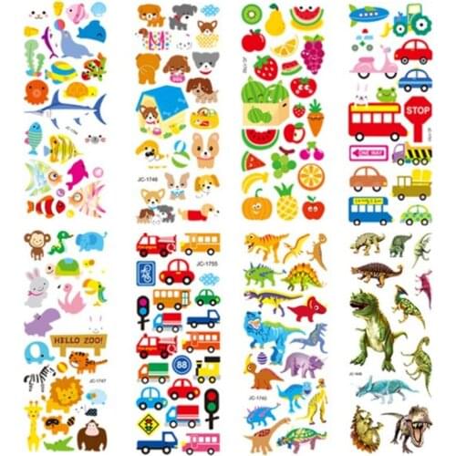 Null 3D Stickers for Kids & Toddlers 500+ Puffy Stickers Variety Pack for Scrapbooking Including Animal, Numbers