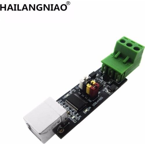 5pcs/lot USB 2.0 to TTL RS485 Serial Converter Adapter FT232RL SN75176 double function double protection