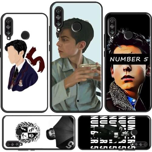 Aidan Gallagher Number Five Case For Huawei P30 Lite P20 P40 Mate 20 Pro P Smart Z 2019 Nova 5T Honor 8X 9X 8A 10i