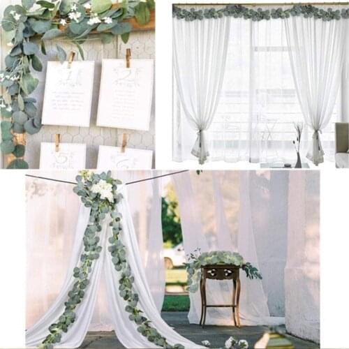 Eucalyptus Gypsophila Vine Artificial InsRattan Ugali Gypsophila Rattan 2M Fashion Romantic Creative Livingroom Foliage Wreath