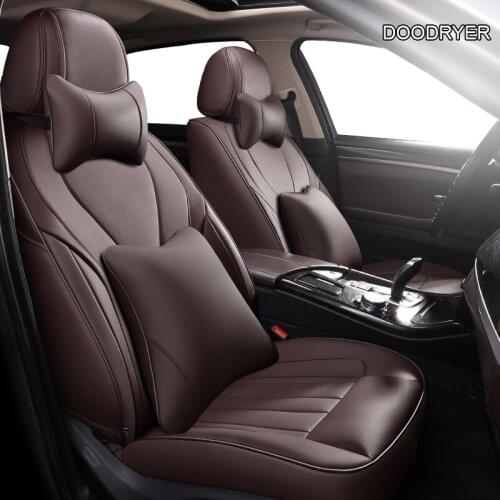 DOODRYER Custom Leather car seat cover For BMW 1/2 Series E81 E82 E87 E88 F20 F21 F52 F40 F22 F23 F44 F45 F46 car seats
