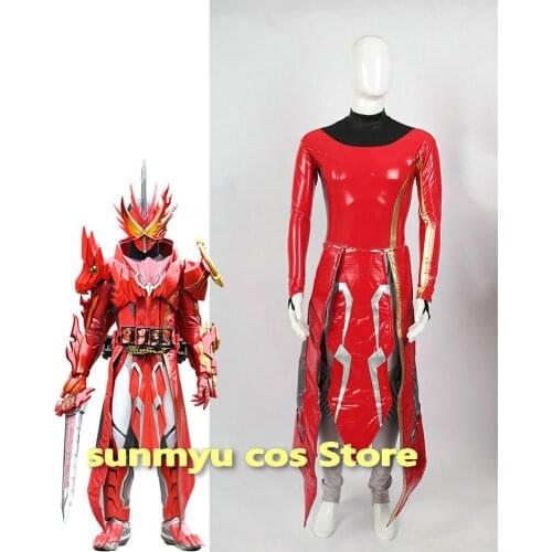Masked Rider Kamen Rider Saber Crimson Dragon Eagle Cosplay Costume Custom Size Halloween