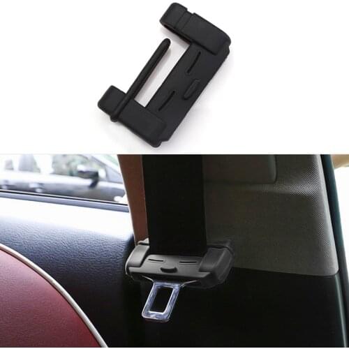 2Pcs Anti-Scratch Car Safety Belt Buckle Silicon Protector Seat Belt Buckle Clip Interior Car Accessories for BMW VW Audi Toyota