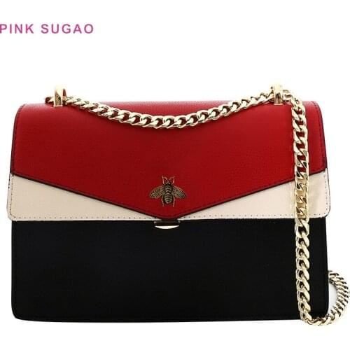 Pink Sugao Luxury Handbags Women Bags Designer Crossbody Bag For Women High Quality Chain Bag Purses And Handbags Famous Brand