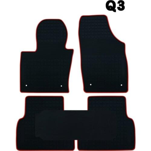 Special No Odor Carpets Waterproof Rubber Car Floor Mats for Audi A6L Q3 Q5 Q7 A4L A3