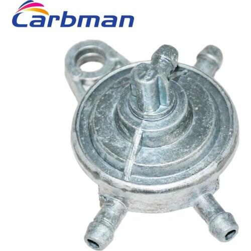 Carbman Fuel Pump Petcock For GY6 50cc 150cc Moped Atv Scooter Gas Tank Valve Switch