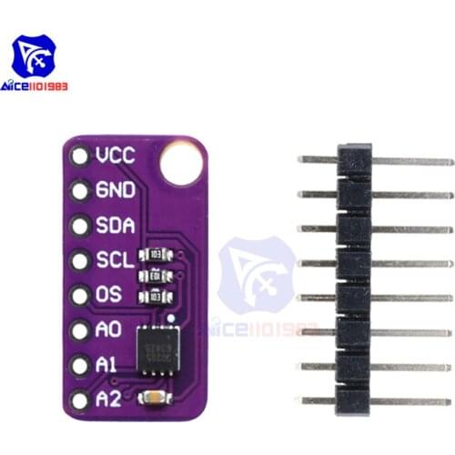 Diymore High Precision MAX30205MTA Human Body Temperature Detect Sensor Module 37 -39℃ for Arduino 3.3V