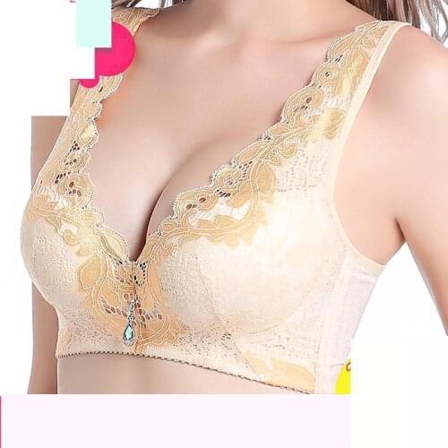 Mozhini fashion women Bra super Push Up bra Sexy Top chest vest t shirt Bra thin cup A B C big size bra gather breast brassiere