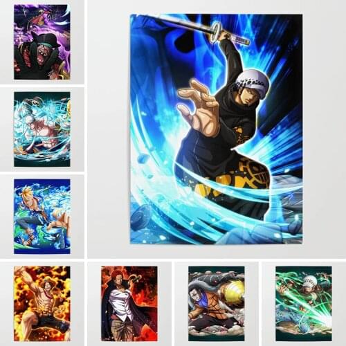 5D DIY Diamond Embroidered Rhinestone Blackbeard Anime Wall Art Picture Landscape Mosaic Diamond Painting Home Decoration Gift