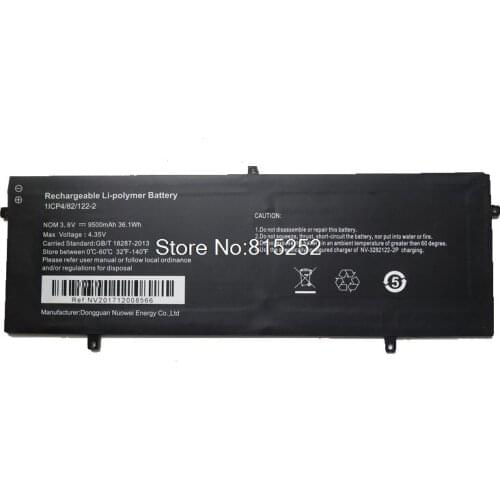 Laptop Battery For mediacom SMARTBOOK 141 S1 M-SB141S1 3.8V 9500MAH 36.1WH