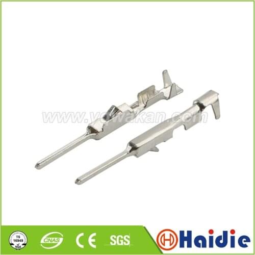 Free shipping 50pcs auto terminal for cable connector, crimp loose pins auto terminals DJ615YB-0.6x0.6A