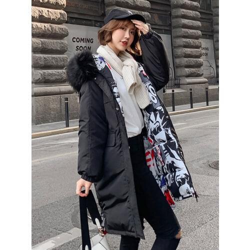 Boutique women clothing 2020 winter coat new coats and jackets women Double-sided padded jacket womens Korean padded jacket