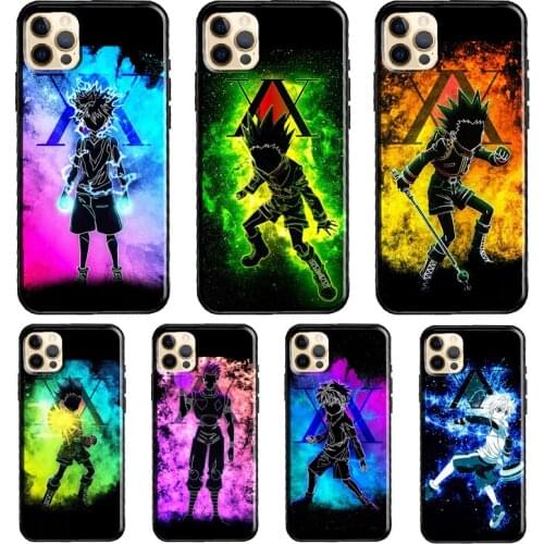 Gon Killua Hisoka Hunter X Hunter Phone Case For iPhone 11 Pro Max XS XR X 12 Mini SE 2020 6S 7 8 Plus 12 Pro Max Cover